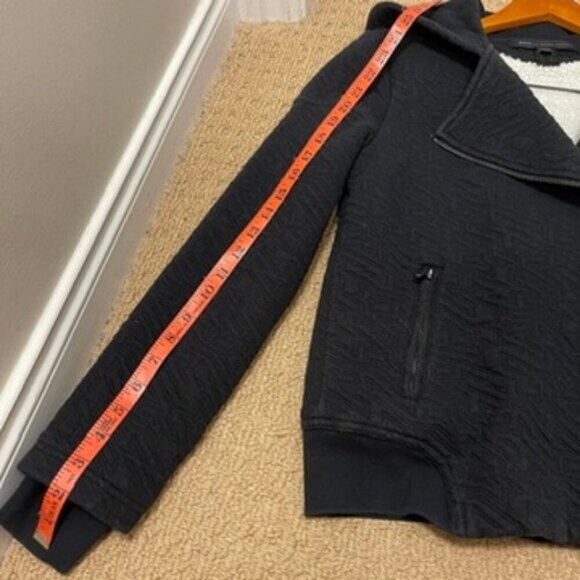 Marc by Marc Jacobs Cleo Quilted Fleece-Lined Jacket Black – S - Picture 14 of 15